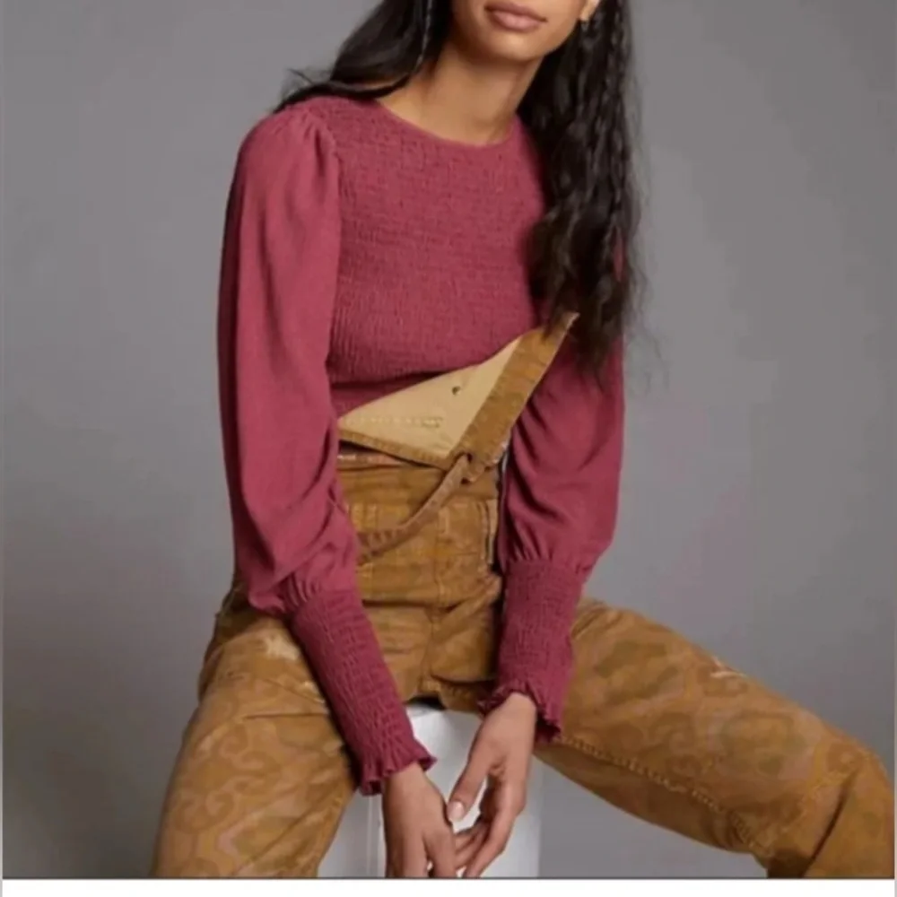 Anthropologie stylish crinkled